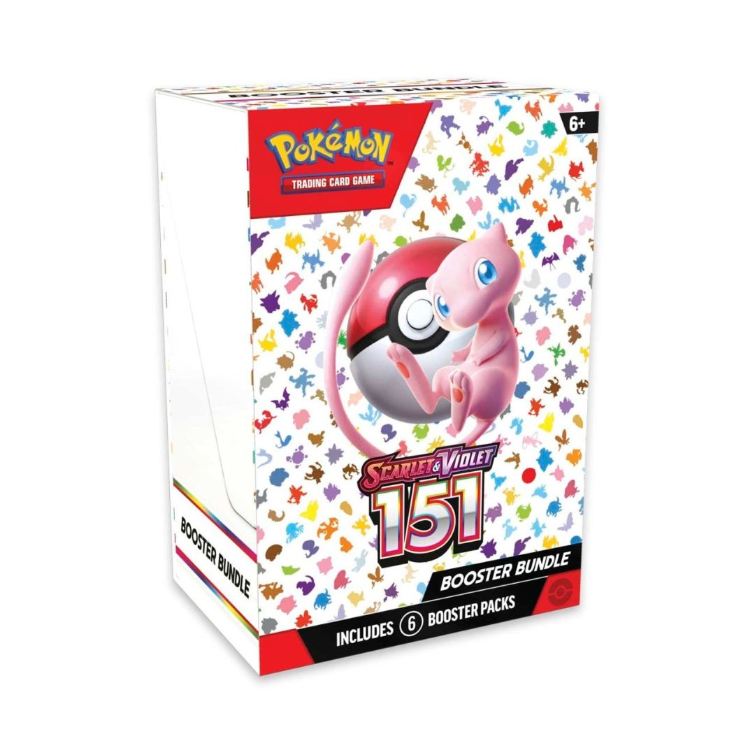 Bundle 6 boosters Pokémon – Écarlate et Violet 151 (EV3.5)