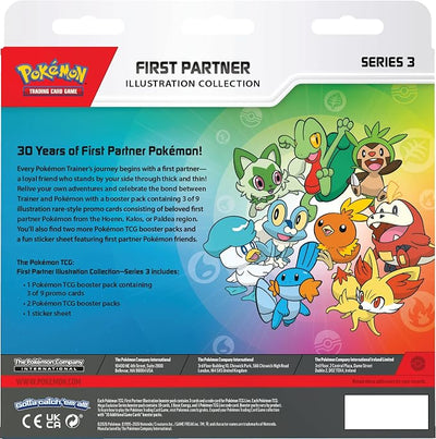 Collection Illustration Pokémon – Pokémon de départ – Série 3