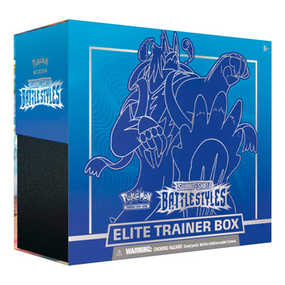 Coffret Dresseur d'Élite (ETB) Pokémon – Styles de Combat (EB05) – Bleu