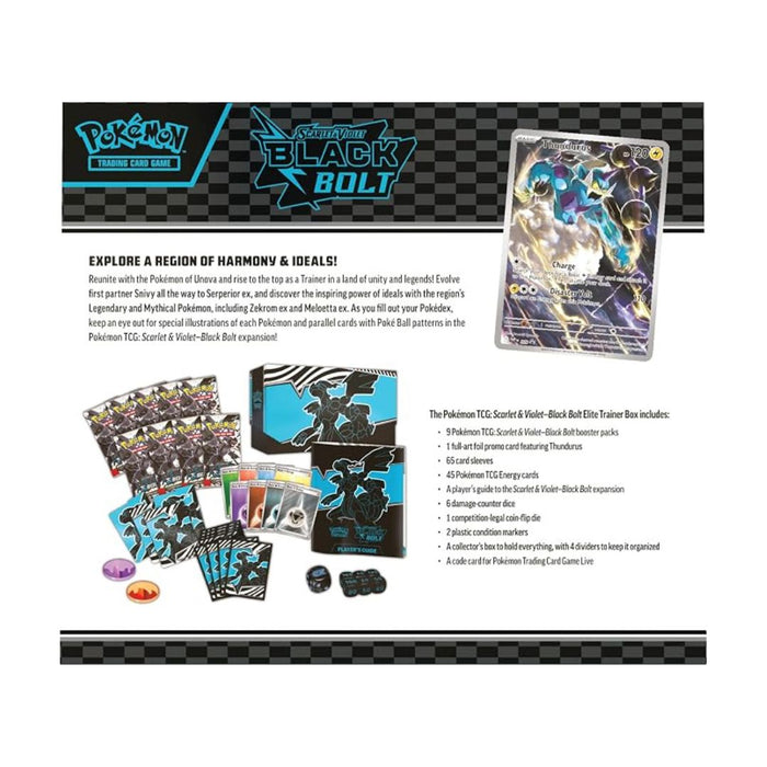 Coffret Dresseur d'Élite (ETB) Pokémon – Foudre Noire (EV10.5)