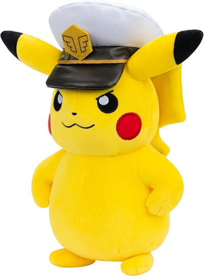Peluche Capitaine Pikachu (20 cm)