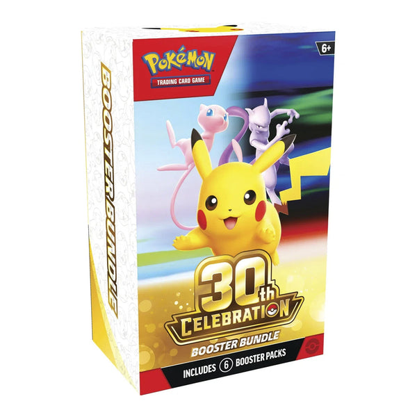 Bundle 6 boosters Pokémon – 30e anniversaire