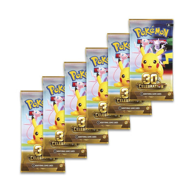 Bundle 6 boosters Pokémon – 30e anniversaire