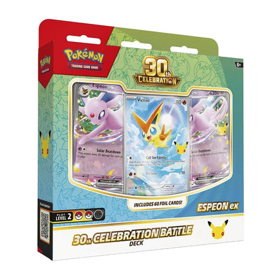 Deck de combat Pokémon – 30e anniversaire – Mentali-ex et Noctali-ex