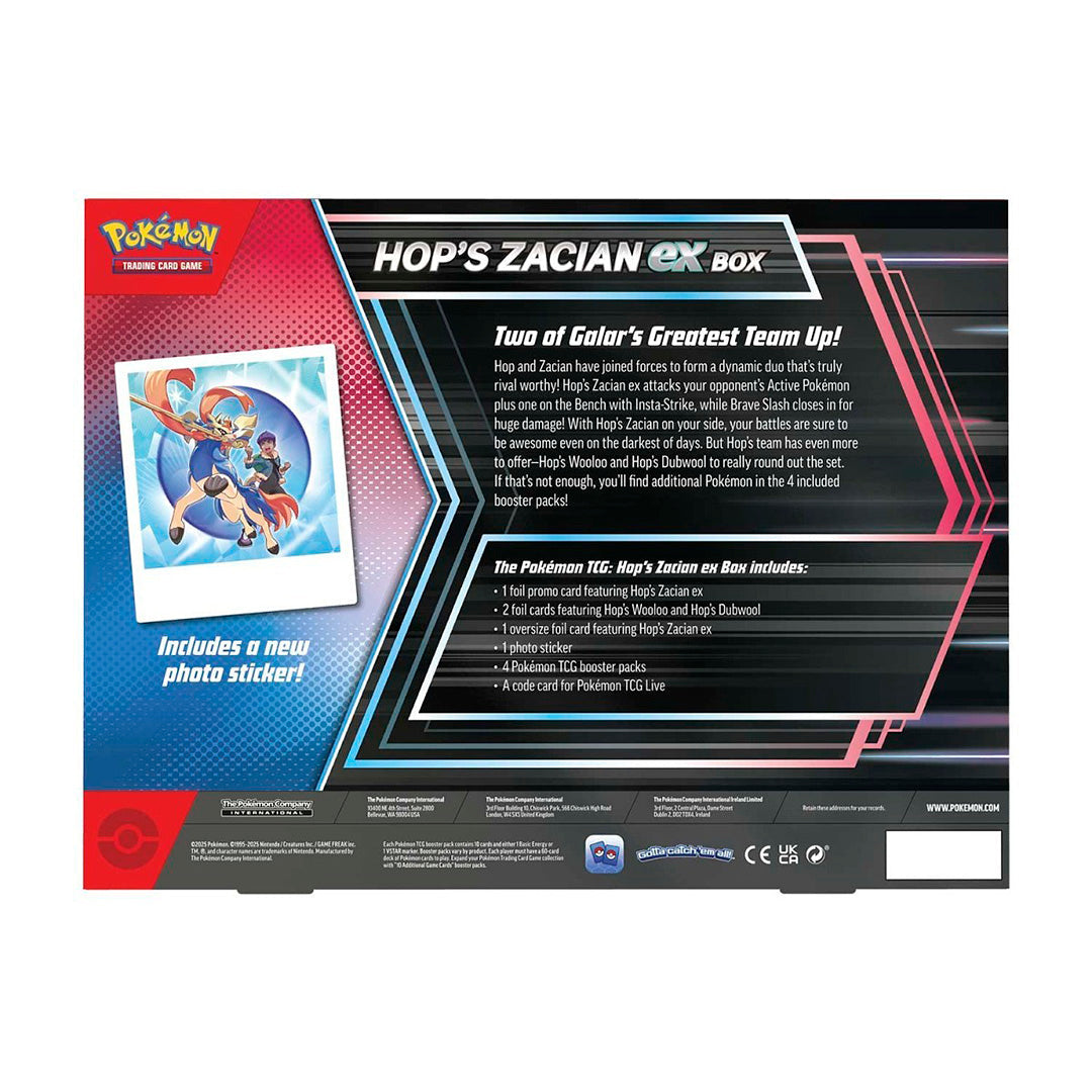 Coffret Pokémon – Zacian-ex de Nabil