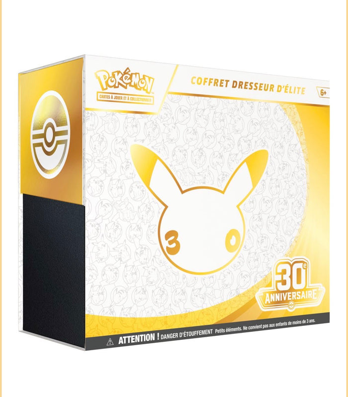 Coffret Dresseur d'Élite (ETB) Pokémon – 30e anniversaire