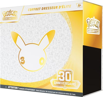 Coffret Dresseur d'Élite (ETB) Pokémon – 30e anniversaire