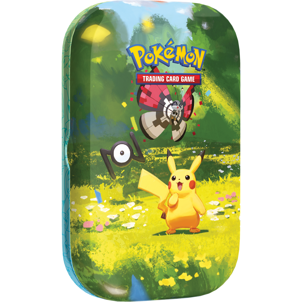 Mini boîte métallique Pokémon – 2 boosters