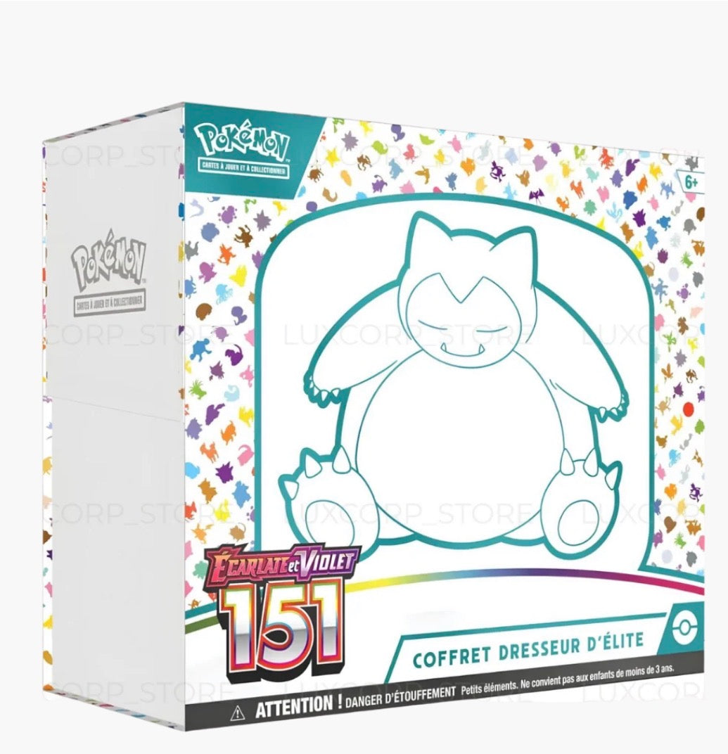 Coffret Dresseur d'Élite (ETB) Pokémon – Écarlate et Violet 151 (EV3.5)