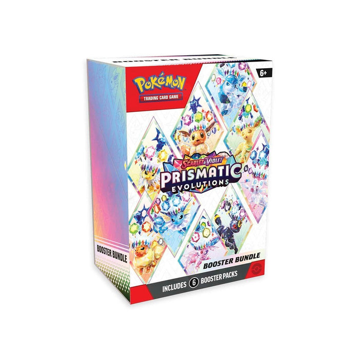 Bundle 6 boosters Pokémon – Évolutions Prismatiques (EV8.5)