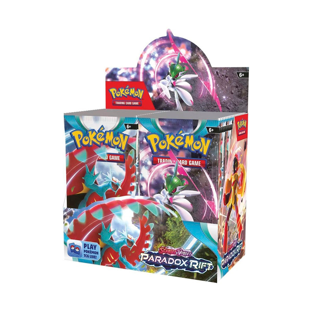 Display 36 boosters Pokémon – Faille Paradoxe (EV04) – Avec boîte acrylique