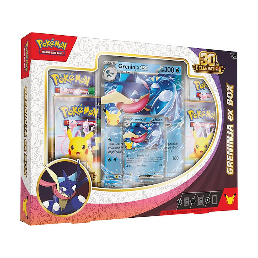 Coffret Pokémon-ex – 30e anniversaire – Nymphali-ex et Amphinobi-ex