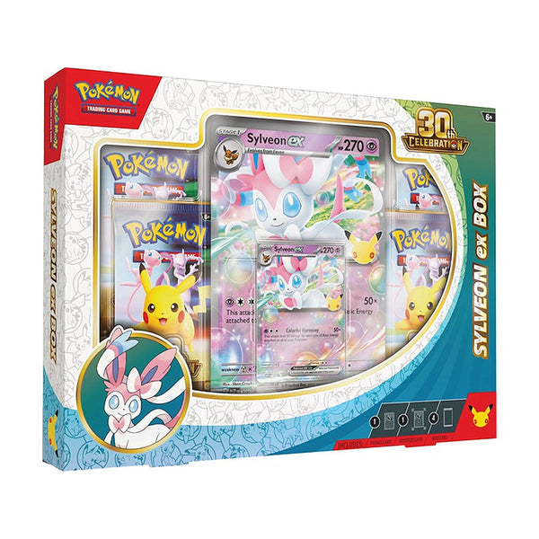 Coffret Pokémon-ex – 30e anniversaire – Nymphali-ex et Amphinobi-ex