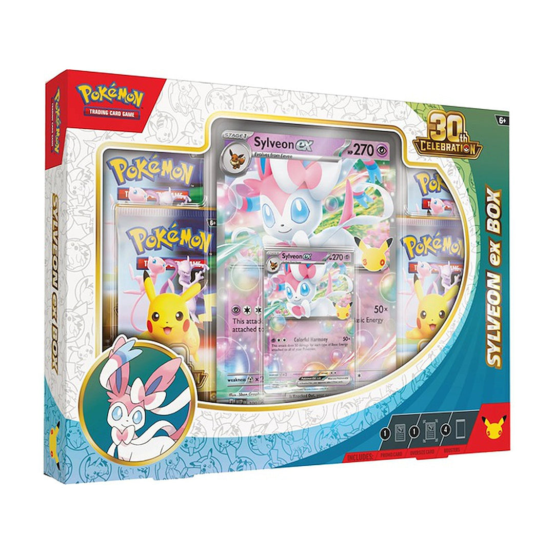 Coffret Pokémon-ex – 30e anniversaire – Nymphali-ex et Amphinobi-ex