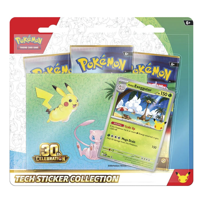 Collection Autocollants Pokémon – 30e anniversaire