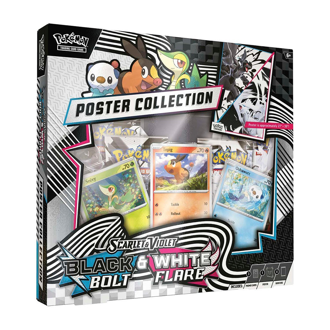 Collection Poster Pokémon – Unys – Foudre Noire et Flamme Blanche
