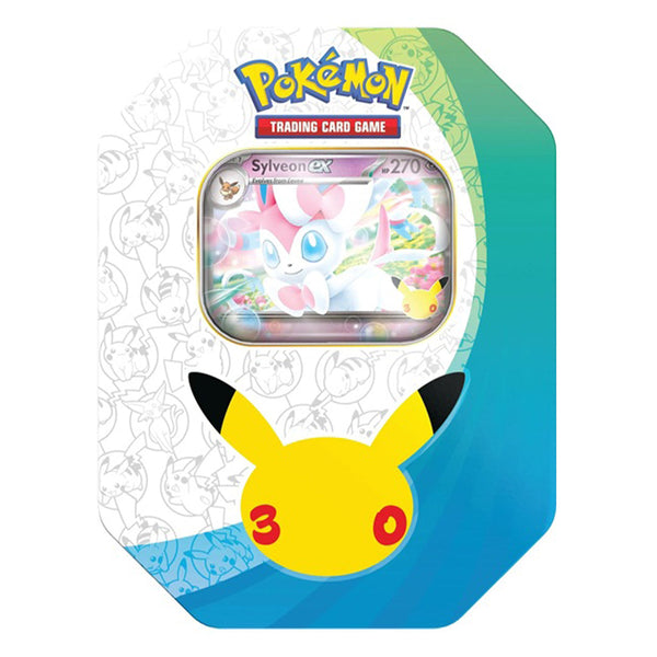 Boîte métallique collector Pokémon – 30e anniversaire – Nymphali-ex