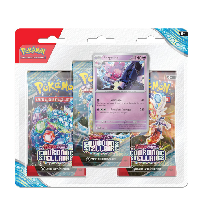 Tripack Pokémon – Couronne Stellaire (EV07) – Version française