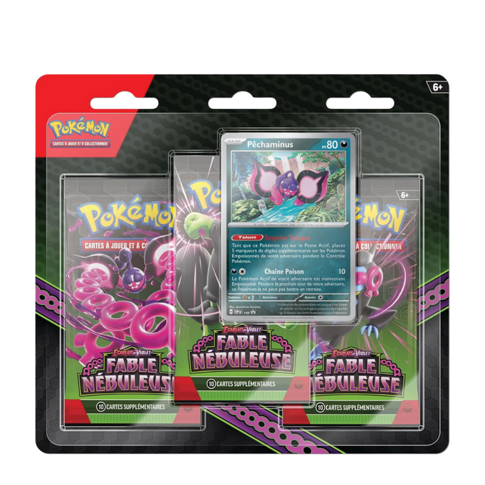 Tripack Pokémon – Fable Nébuleuse (EV6.5) – Version française