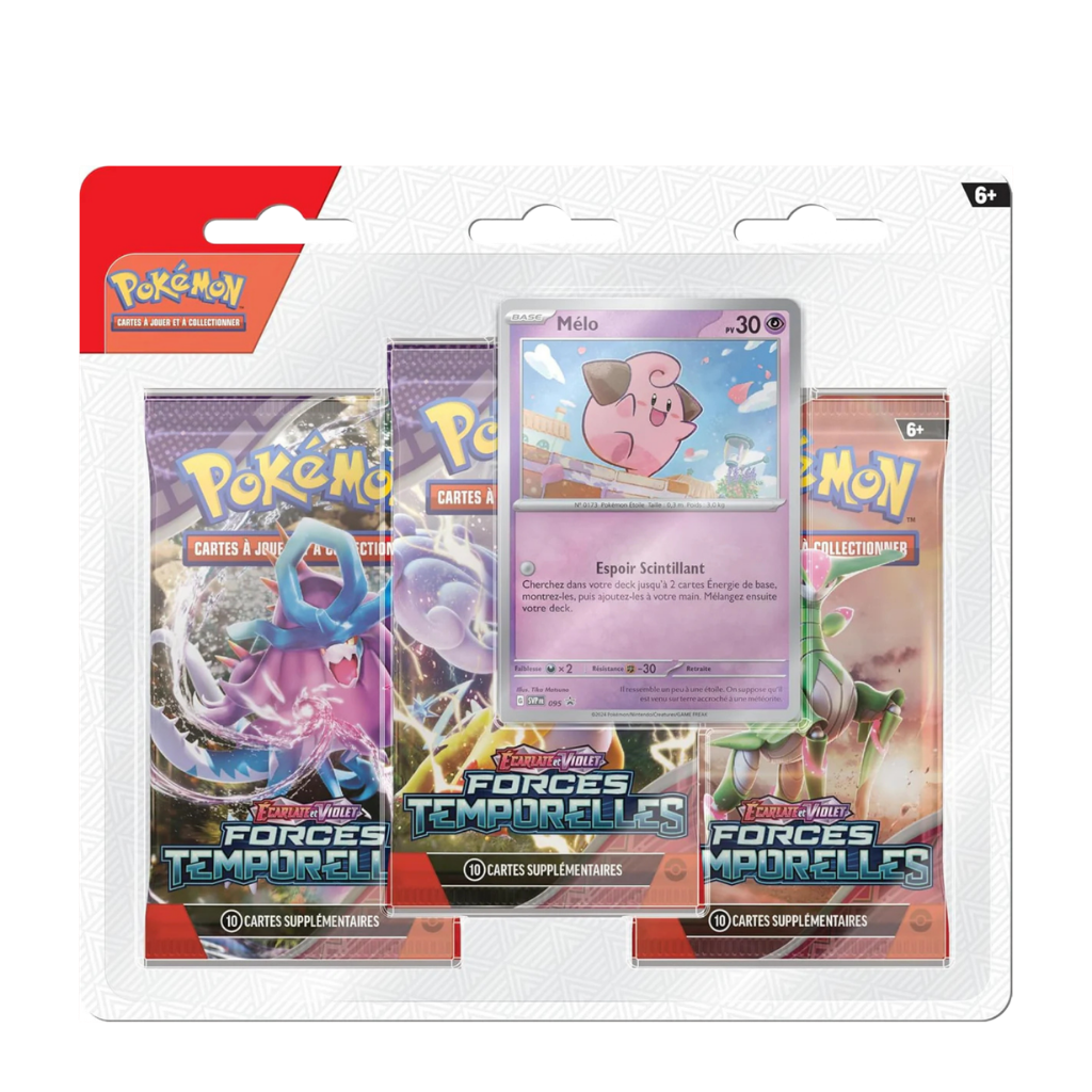Tripack Pokémon – Forces Temporelles (EV05) – Version française