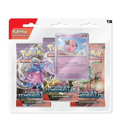 Tripack Pokémon – Forces Temporelles (EV05) – Version française