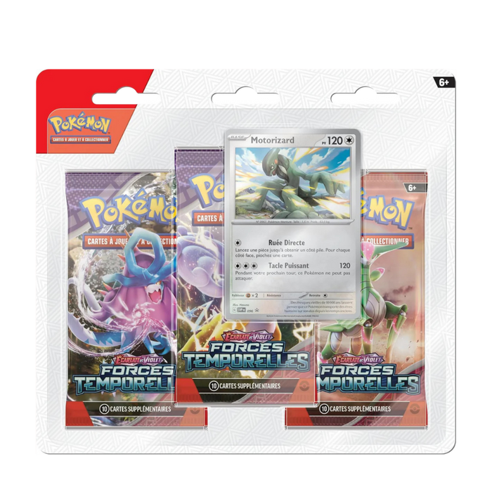 Tripack Pokémon – Forces Temporelles (EV05) – Version française