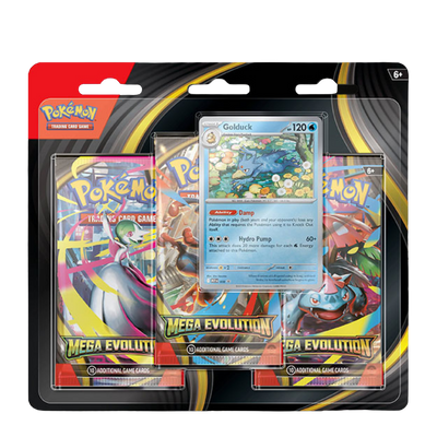 Tripack Pokémon – Méga-Évolution (ME01) – Promo aléatoire – Version française
