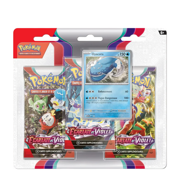Tripack Pokémon – Écarlate et Violet (EV01) – Version française