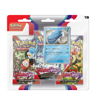 Tripack Pokémon – Écarlate et Violet (EV01) – Version française