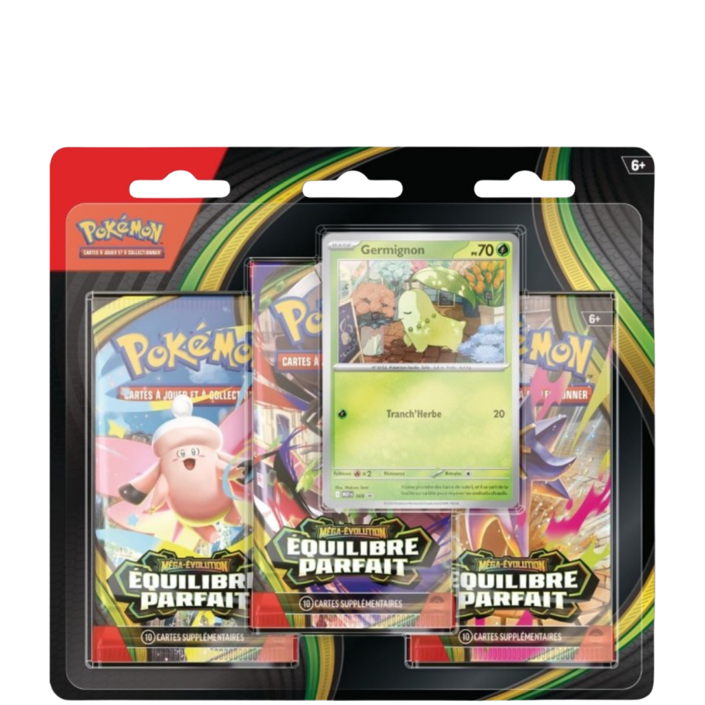 Tripack Pokémon – Équilibre Parfait (ME03) – Version française