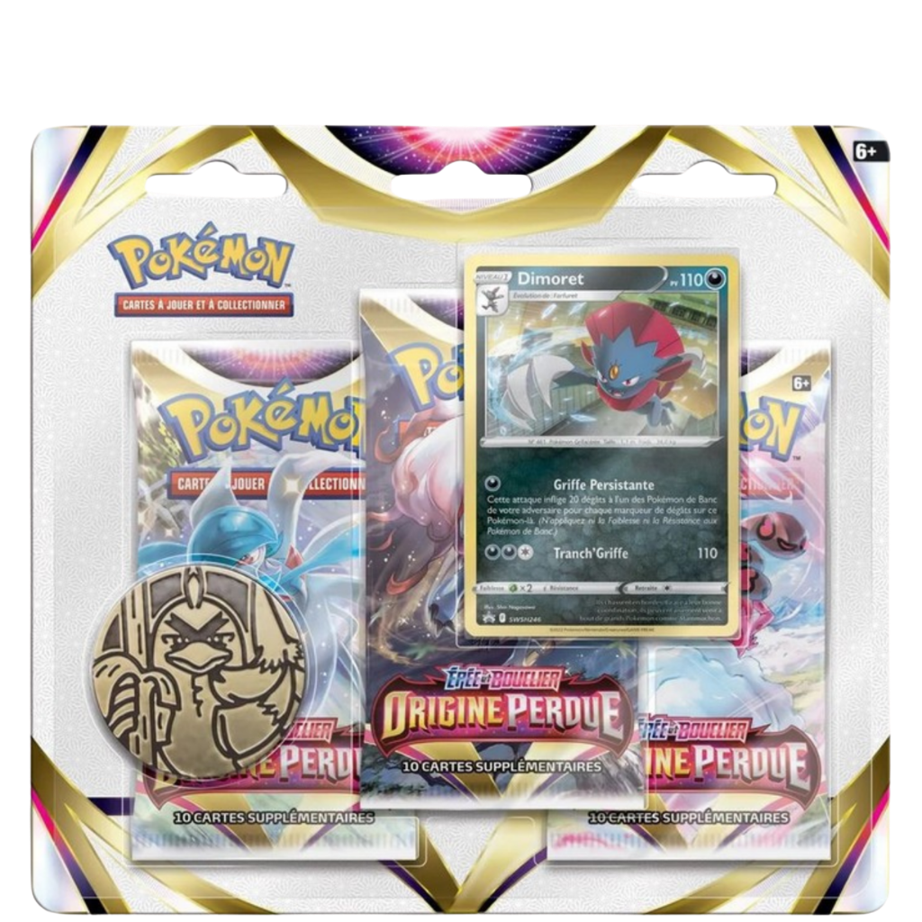 Tripack Pokémon – Origine Perdue (EB11) – Version française