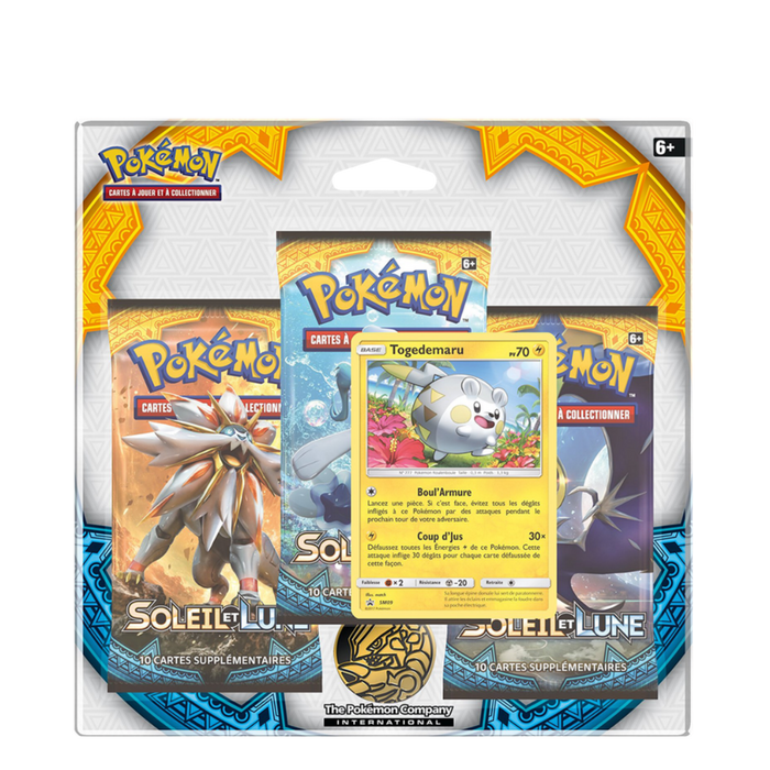 Tripack Pokémon – Soleil et Lune (SL01) – Version française