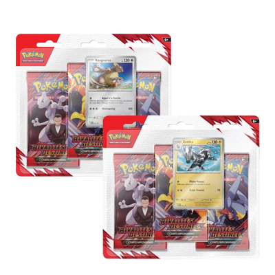 Tripack Pokémon – Rivalités Destinées (EV10) – Version française